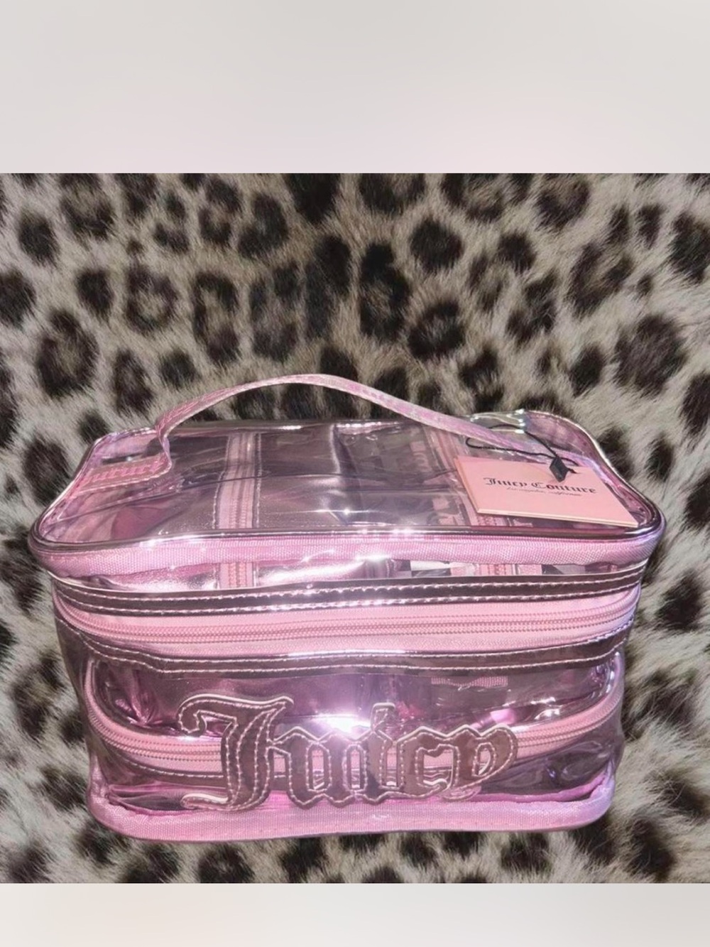NWT Juicy Couture Makeup Bag Set